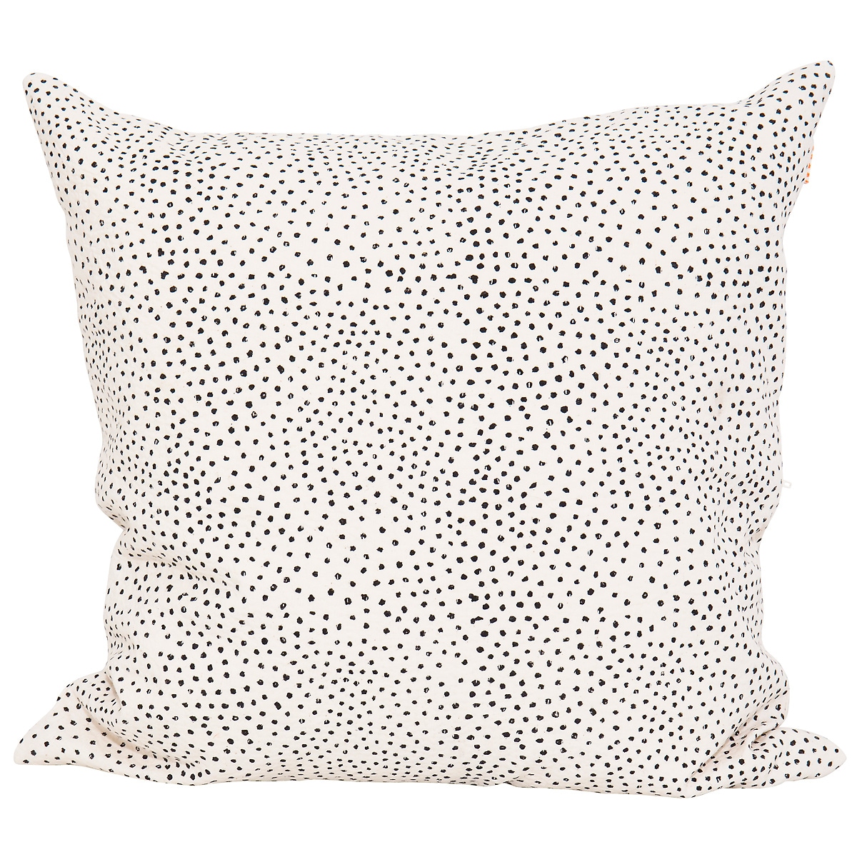 FLECK Cushion cover 50x50, whi/bla