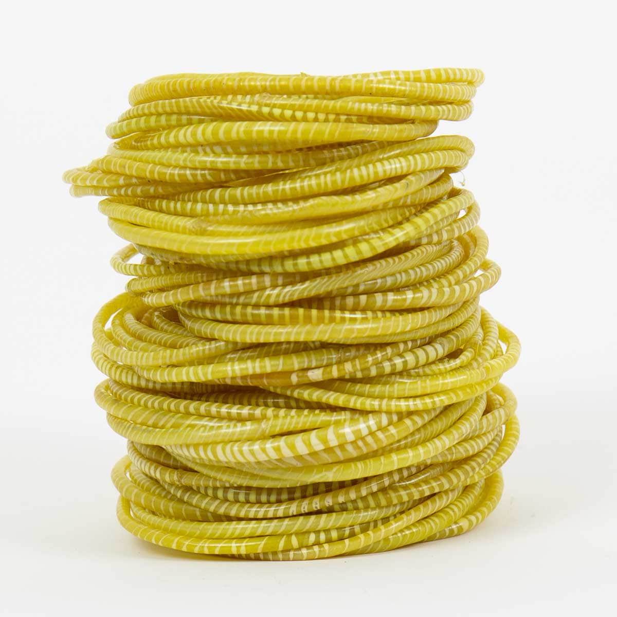 FLIPFLOP Bracelets 10-p, yellow/white