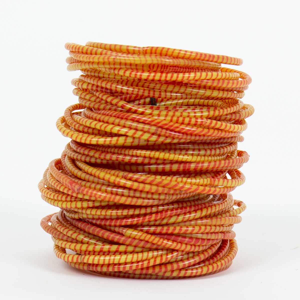 FLIPFLOP Bracelets 10-p, yellow/red