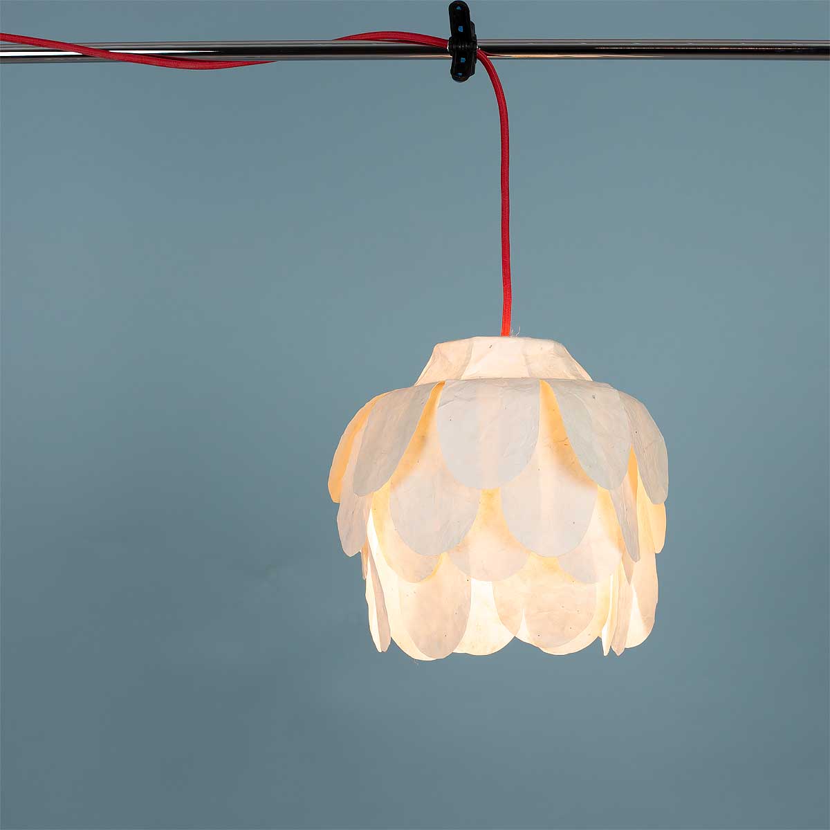 FLOWER Lampshade, natural white