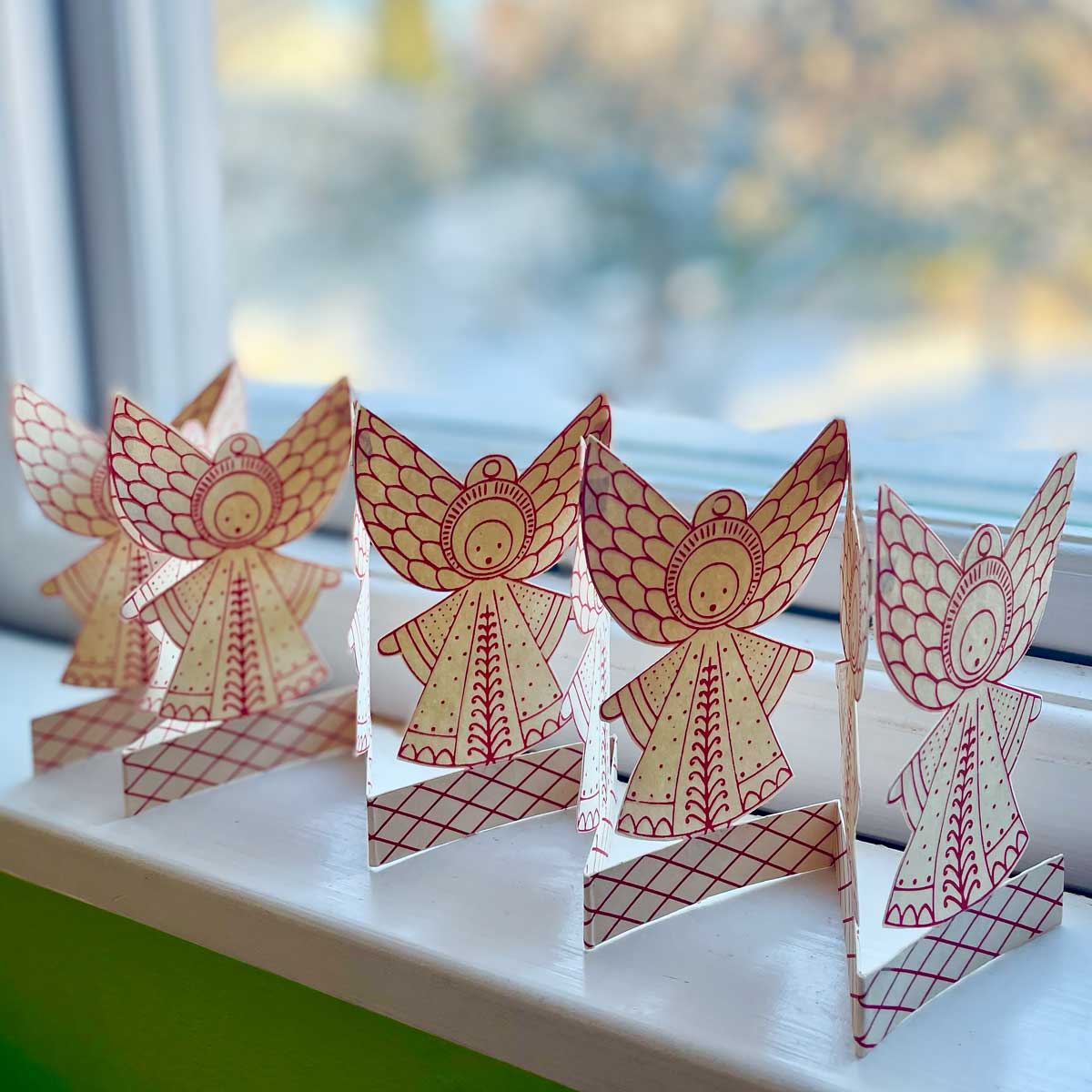 FOLKLORE ANGEL Dekoration
