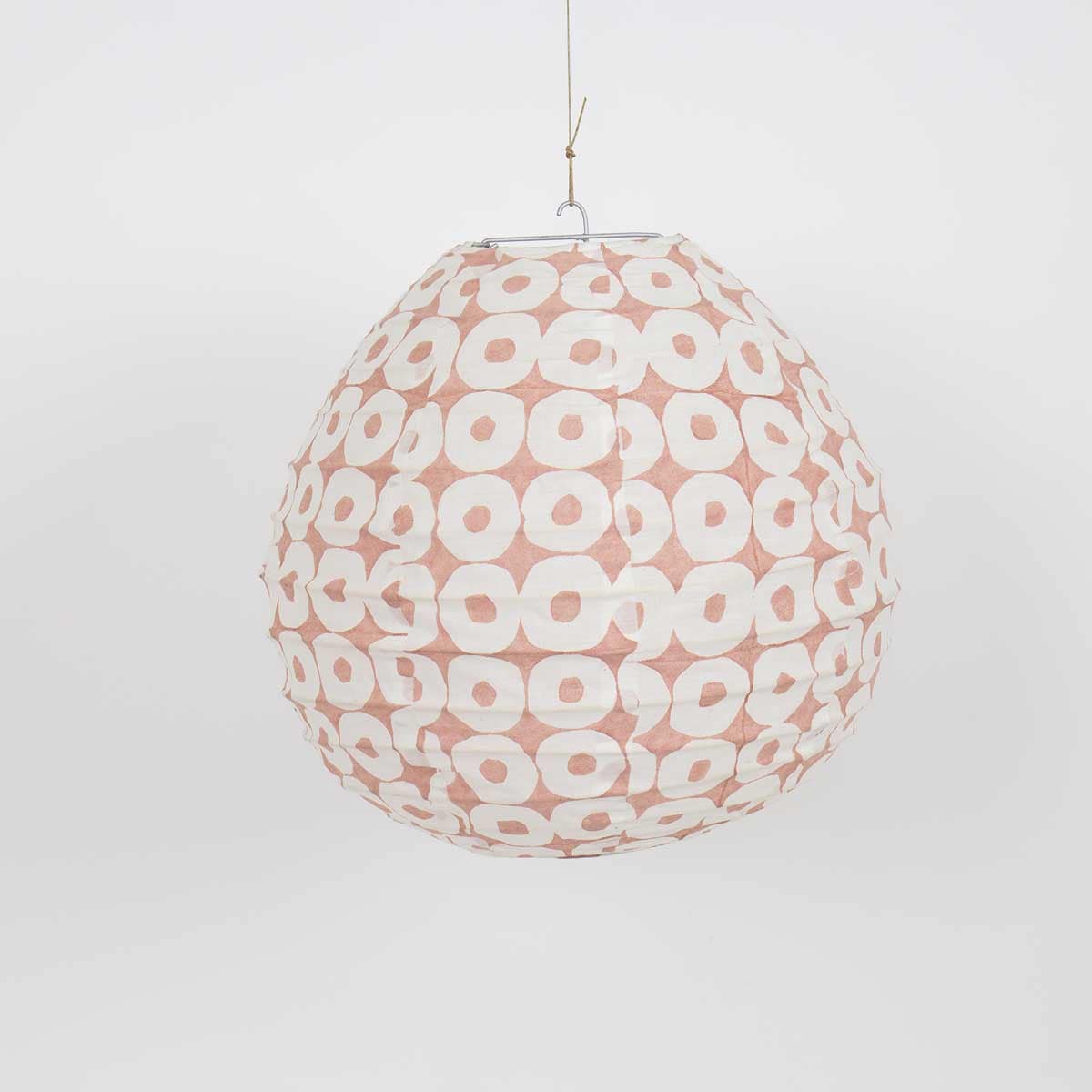 FRITTER DROP Lampshade XS, pink/white