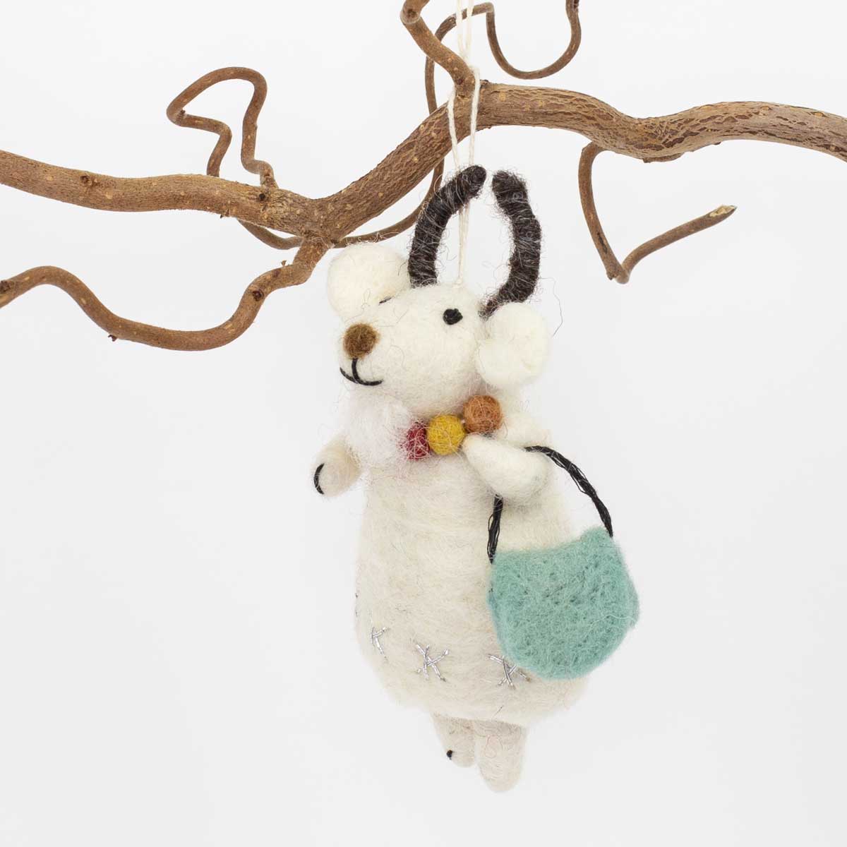 GOAT WITH BAG Christmas ornamenst