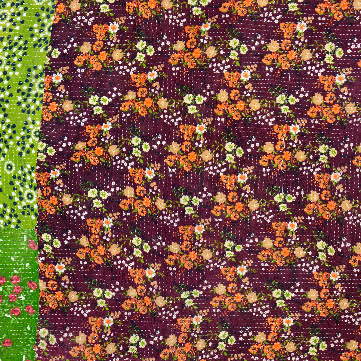 GUDRIS VINTAGE Quiltat tygstycke, no3