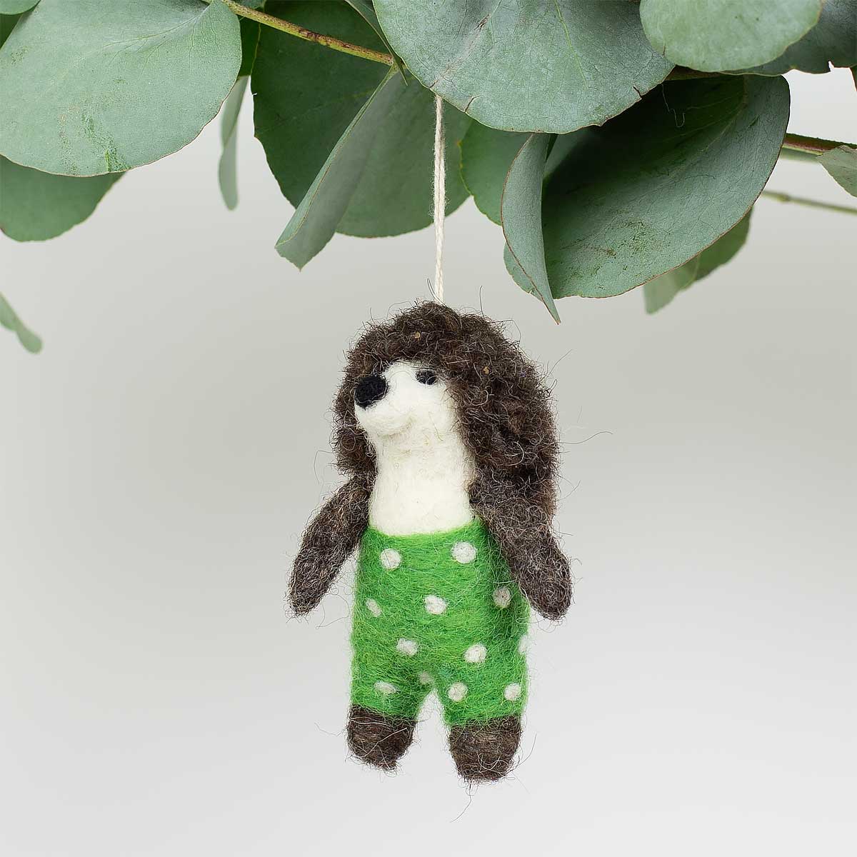 HEDGEHOG IN GREEN PANTS Julhänge
