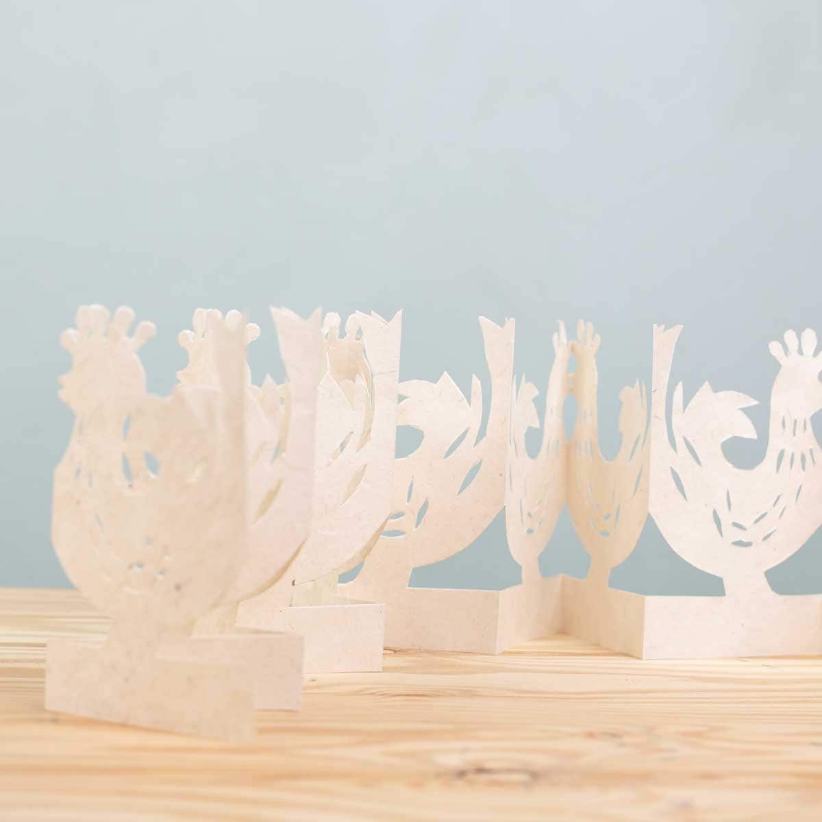 Bordsdekoration i papper