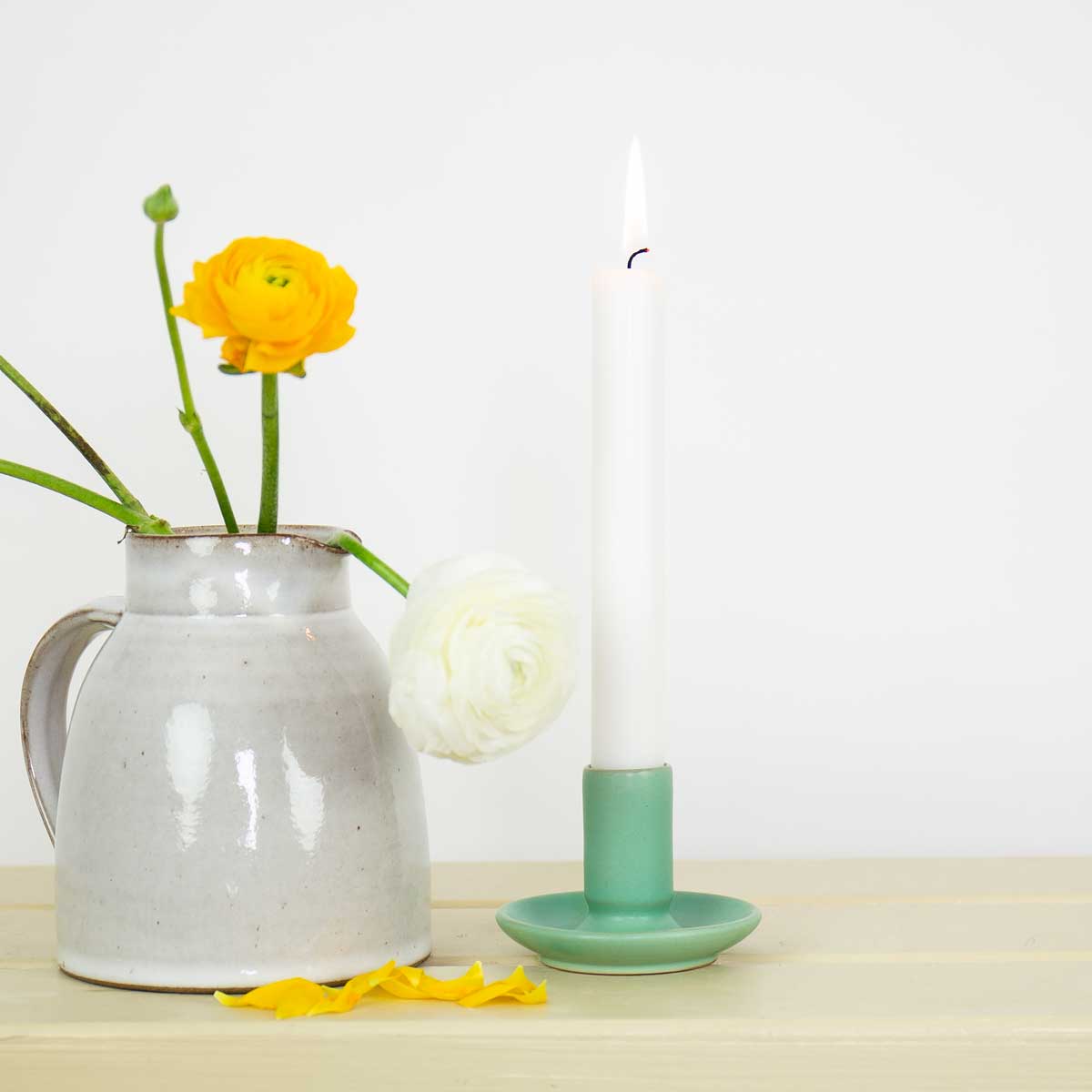 HERA Candleholder, green