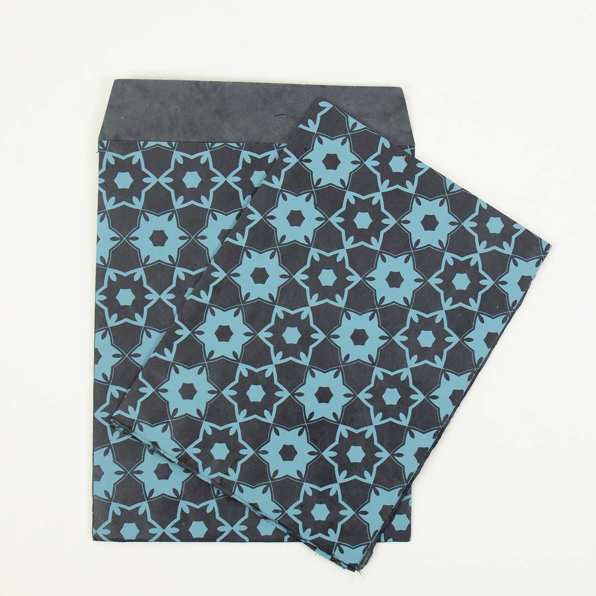 HEXAGON Paper sheet 50x70, black/blue