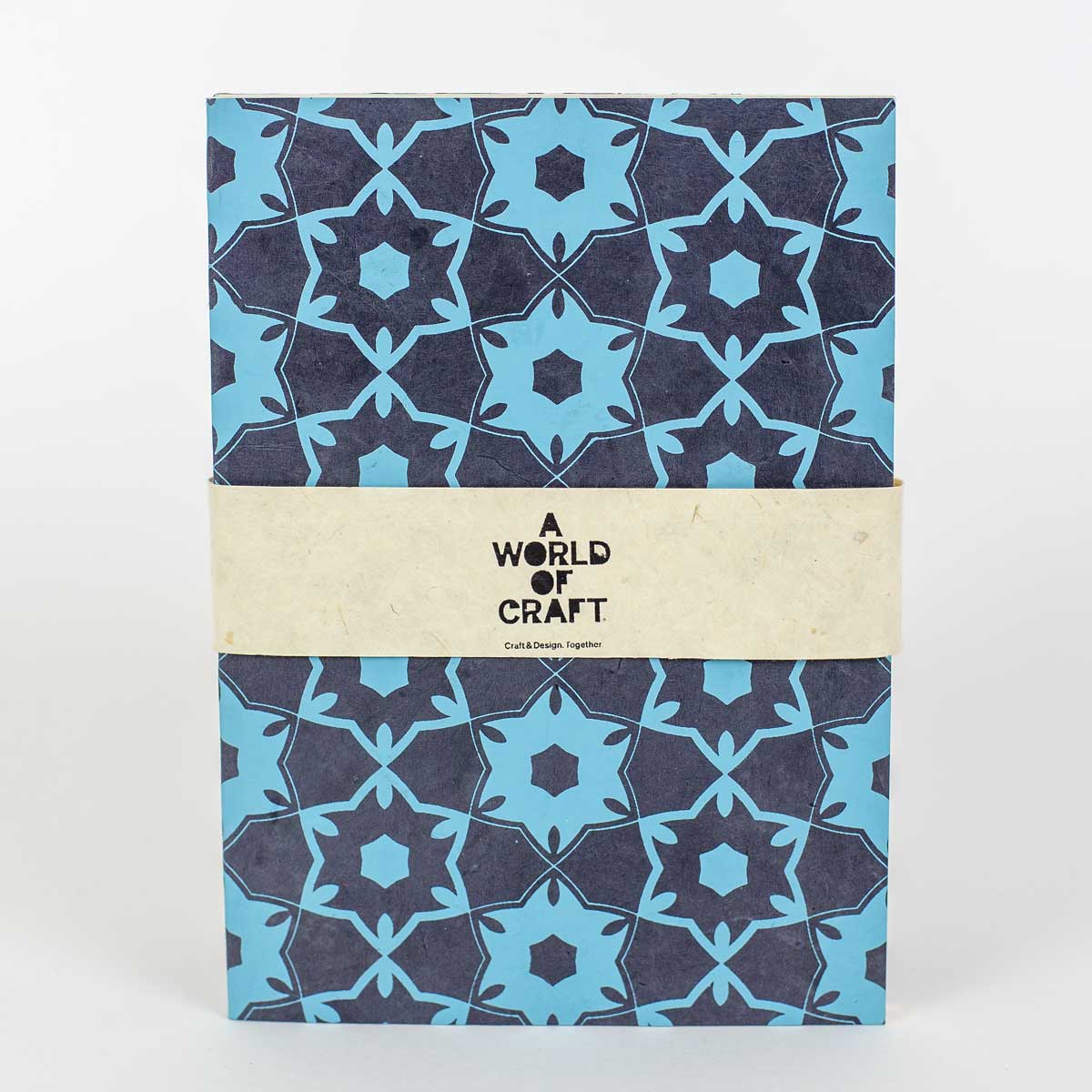 HEXAGON Paper sheet 50x70, black/blue