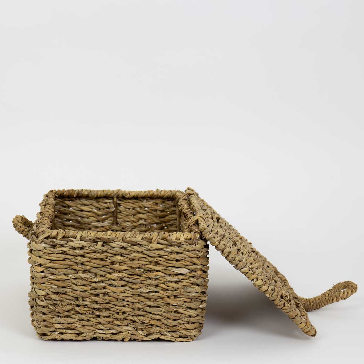 HOGLA COFFER Basket w lid, S