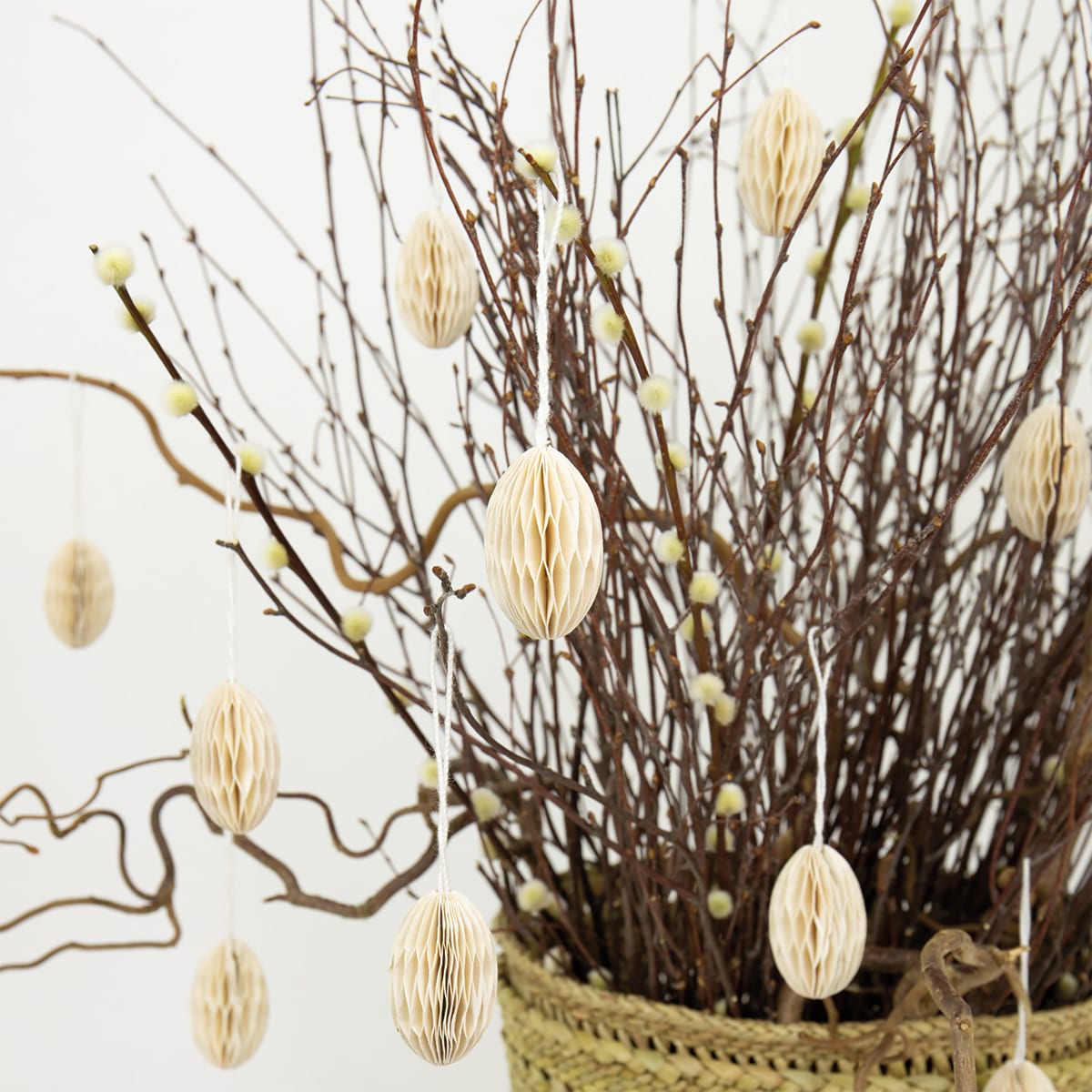 HONEYCOMB EGG Ornament, 10-p