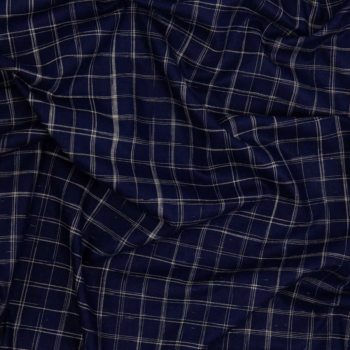 JENNY Metervara ikatrutig, vit/mörkblå