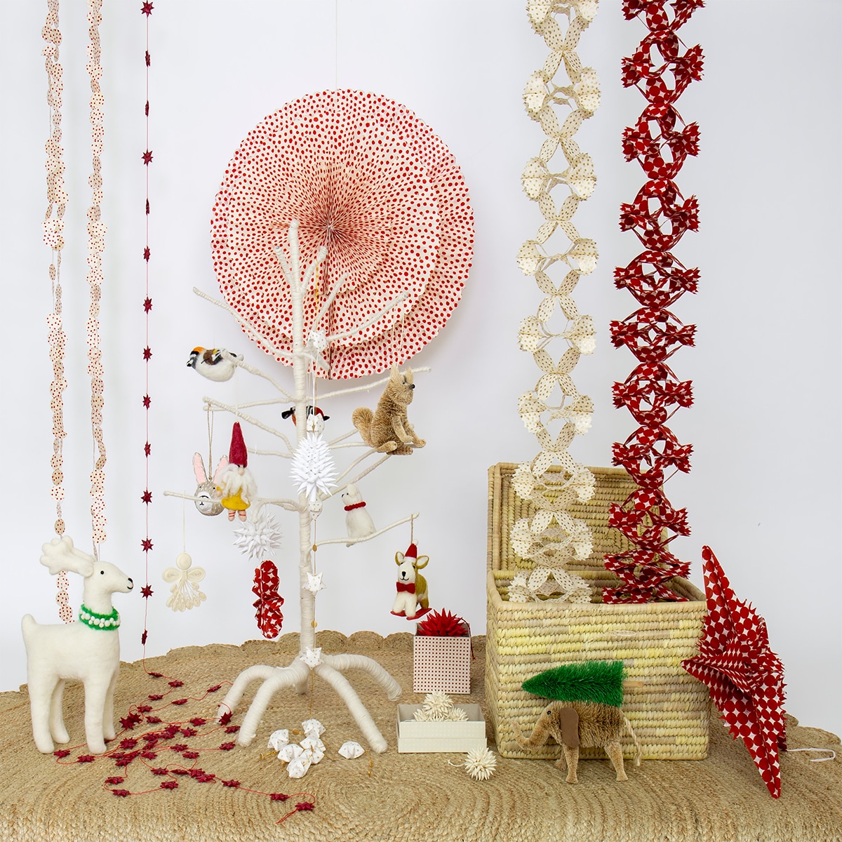 BRUSH ELEPHANT+TREE Julänge