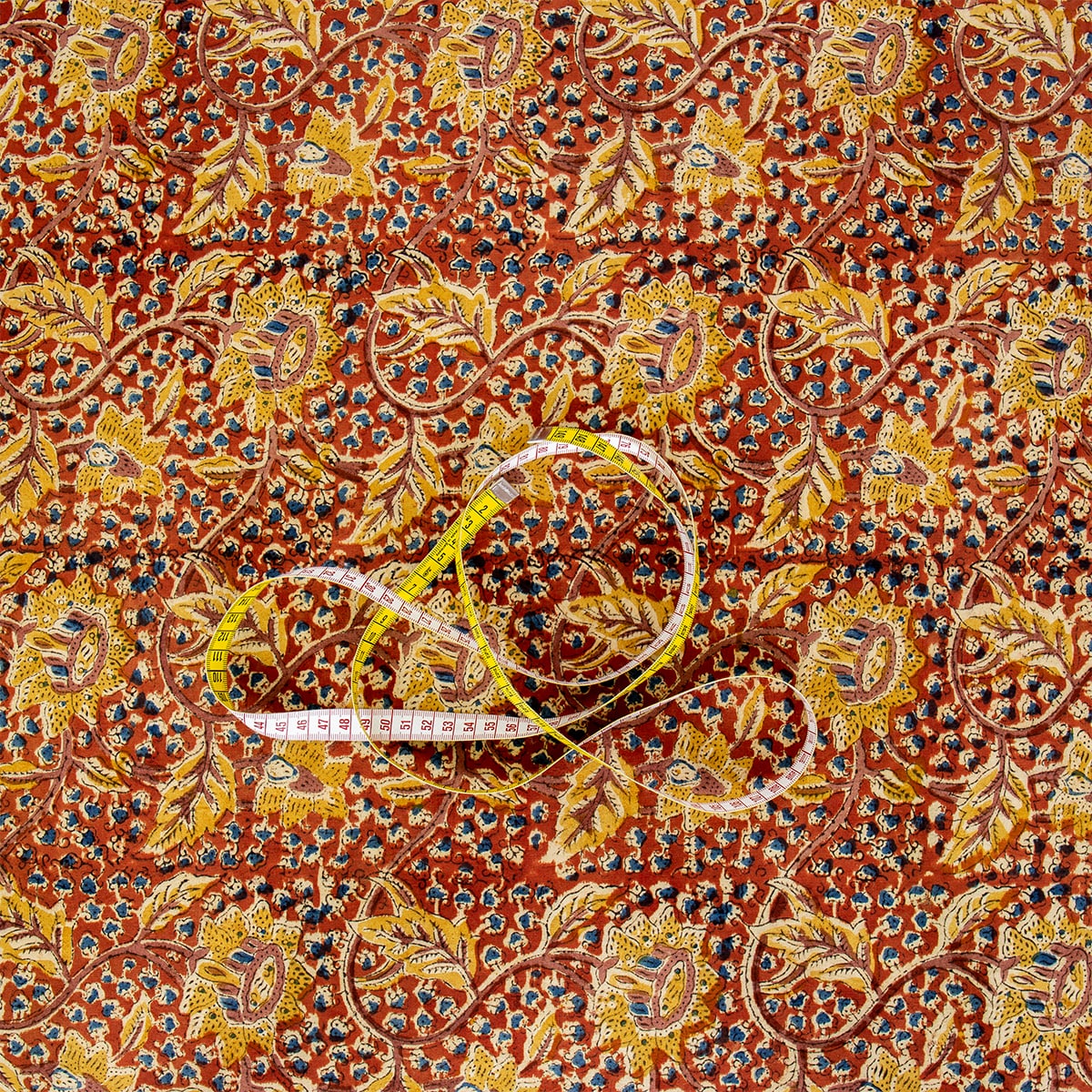 KALAMKARI Passionflower Metervara