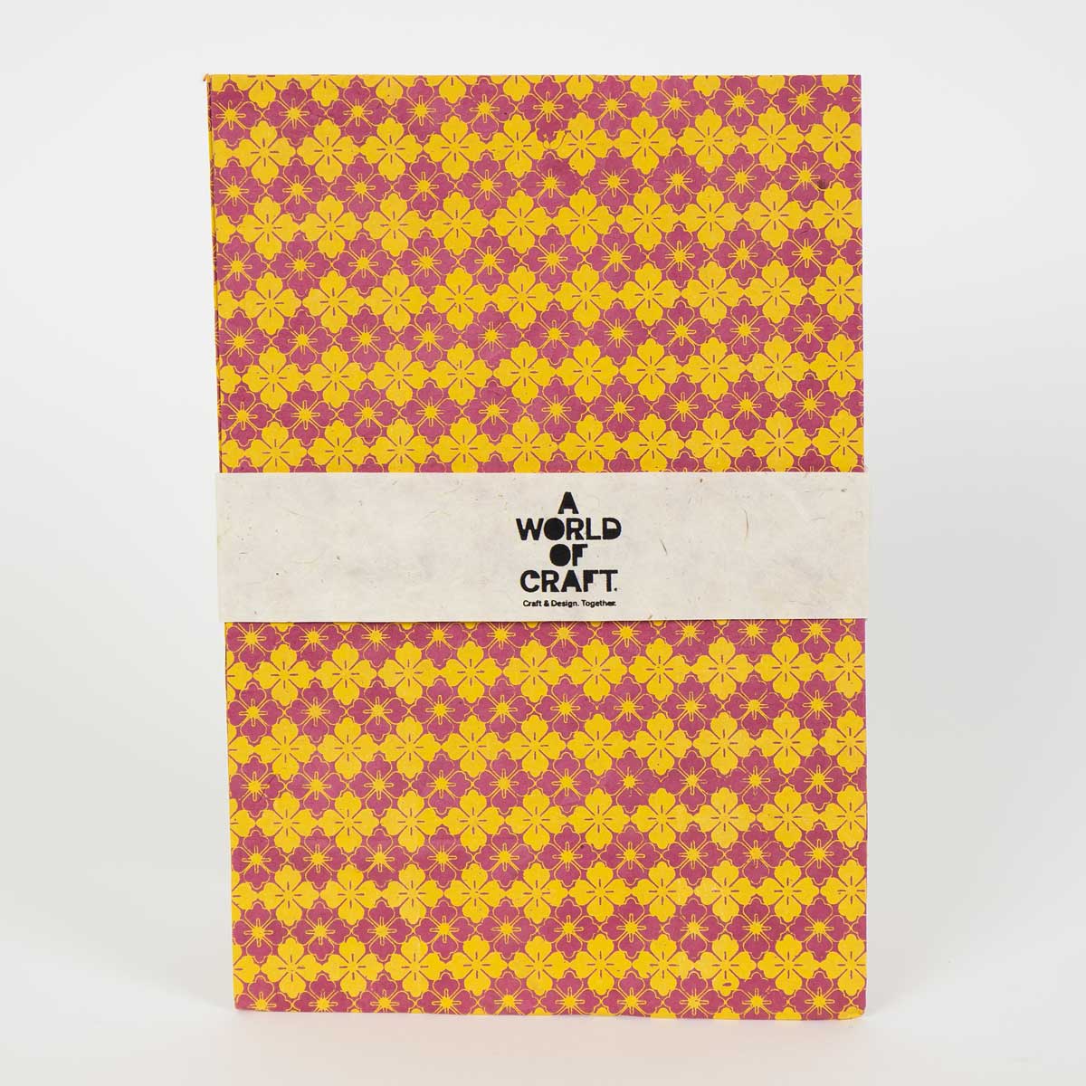 KALEIDOSCOPE Paper bag 2-p, yell/pink