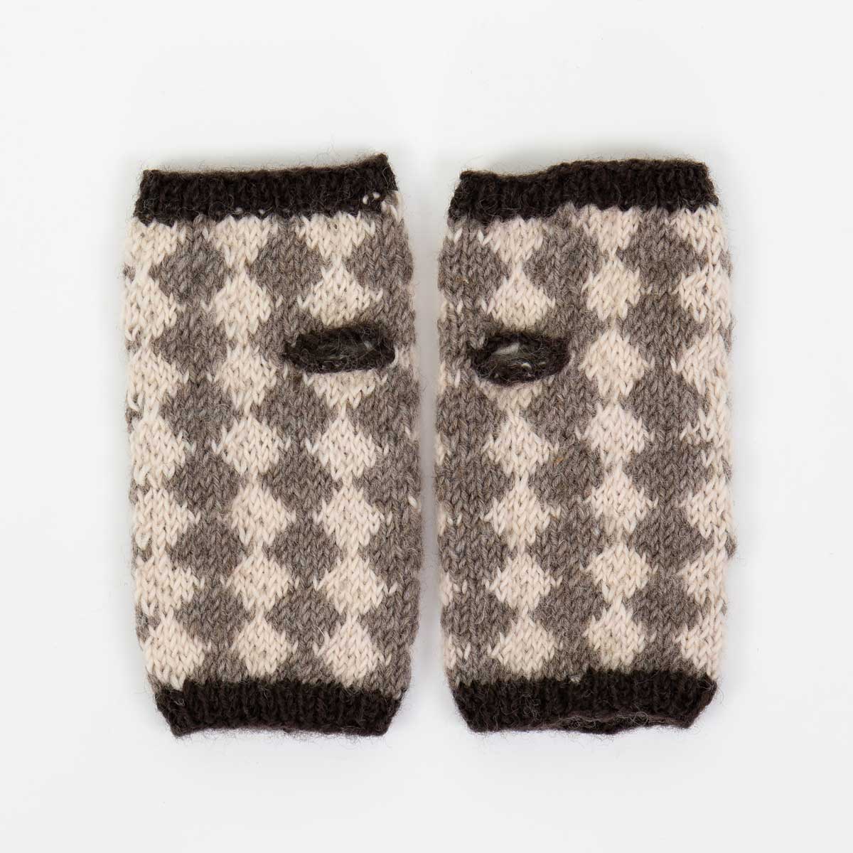 KNITS/25 Handledsvärmare, grå