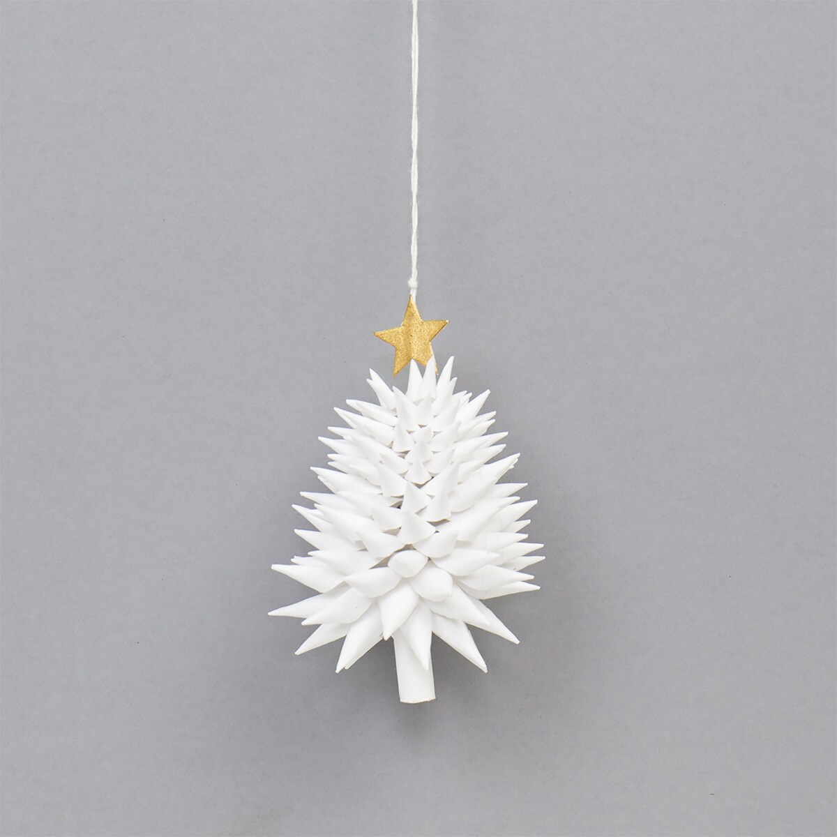 KOTTE FIR Christmas ornament, white