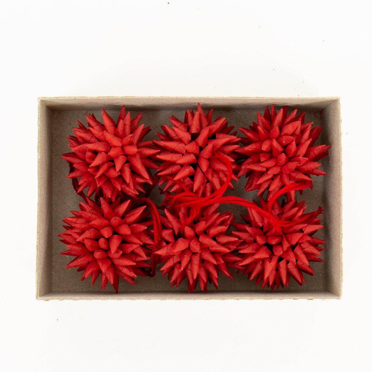 KOTTE MINI Ornaments 6-p, red