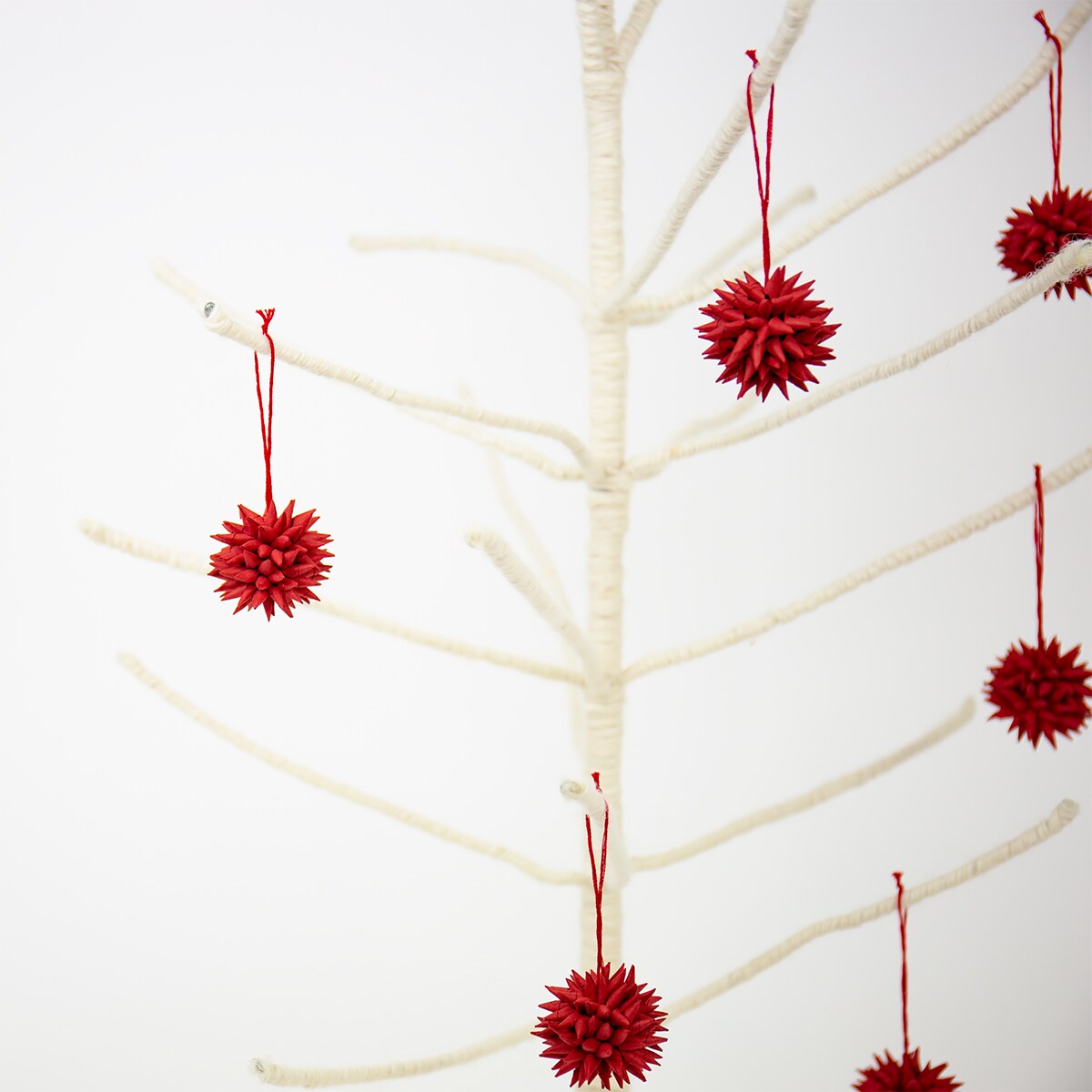 KOTTE MINI Ornaments 6-p, red