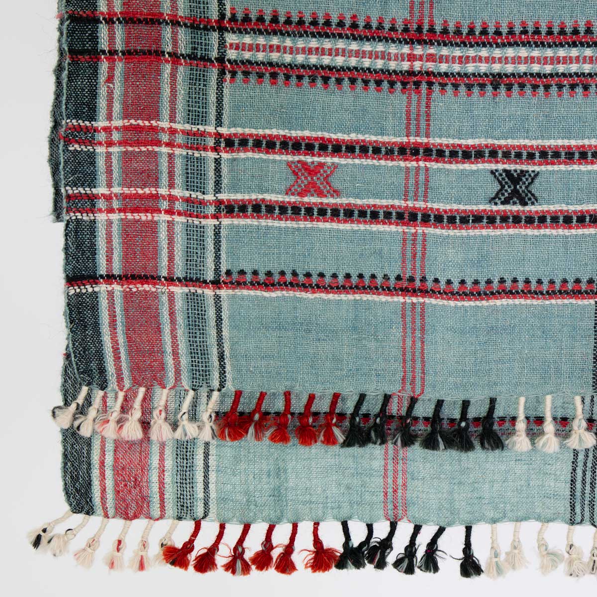 KUTCH Ullpläd 95x220, turkos