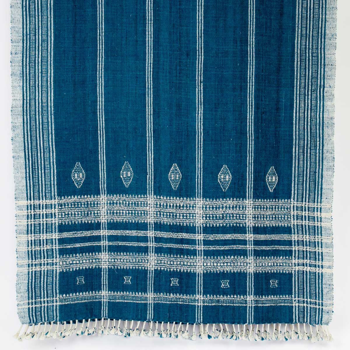 KUTCH Wool blanket 95x220, blue
