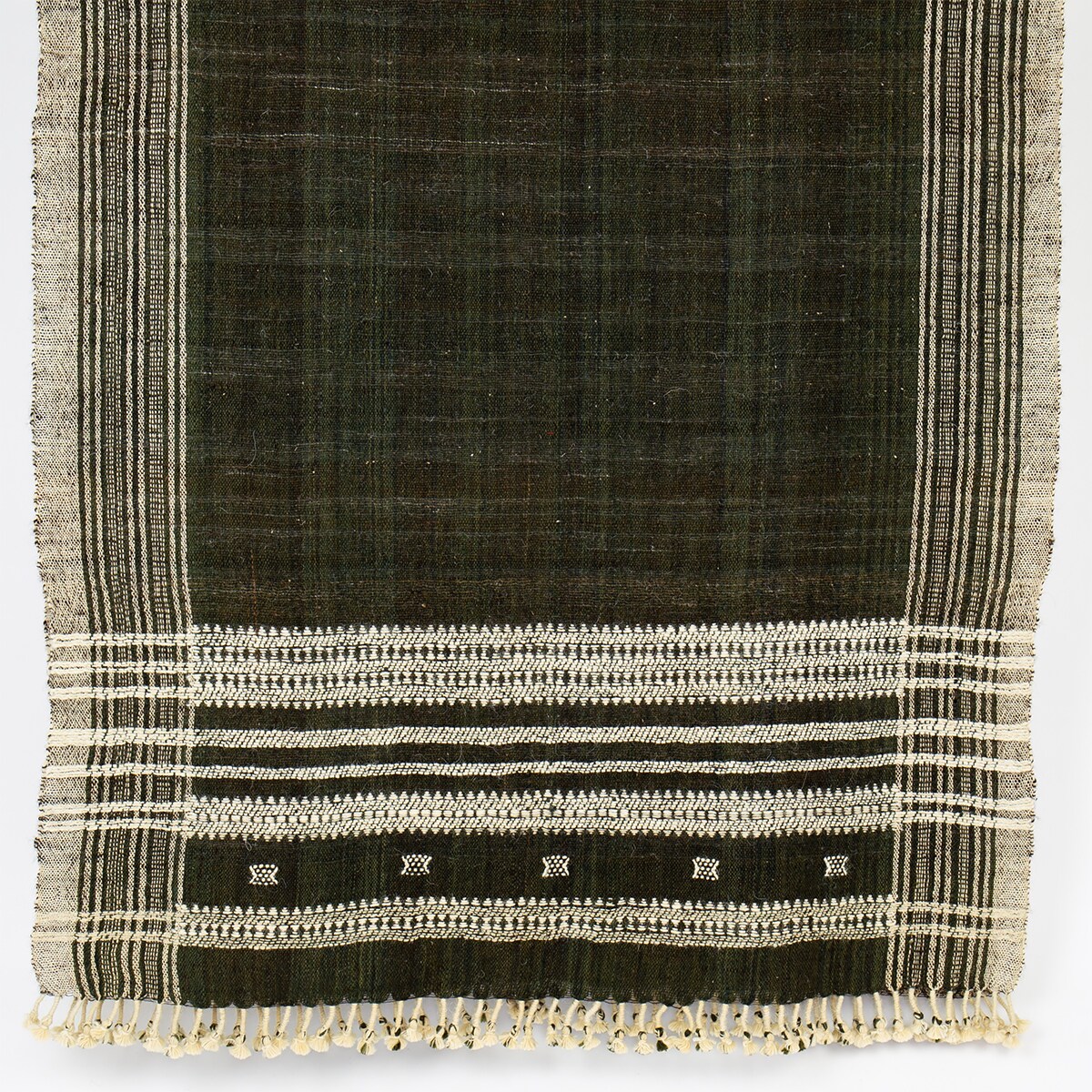 KUTCH Ullpläd 95x220, brun