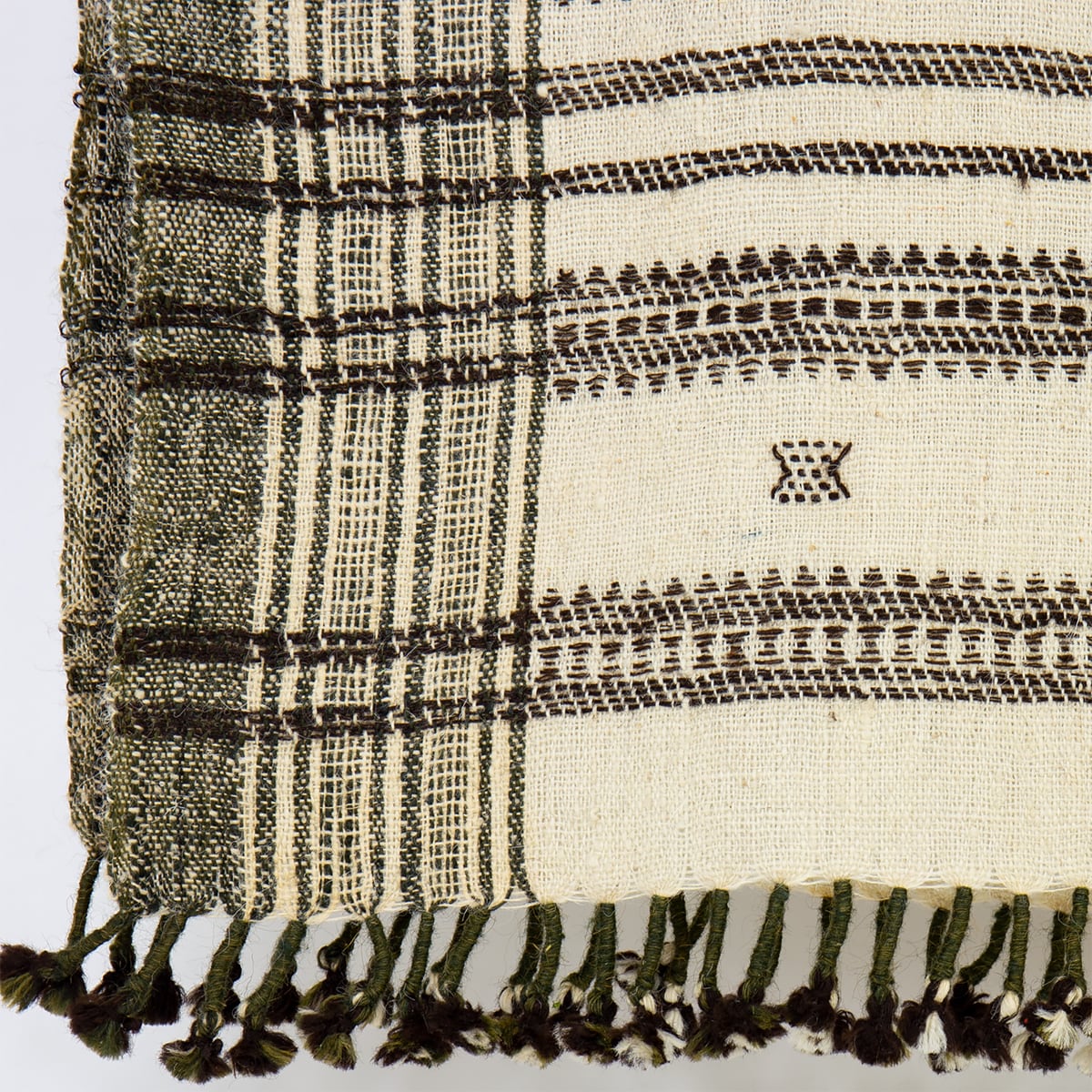 KUTCH Wool blanket 95x220, white