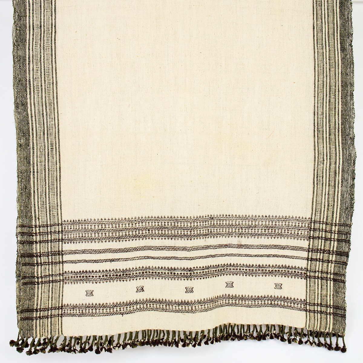 KUTCH Wool blanket 95x220, white