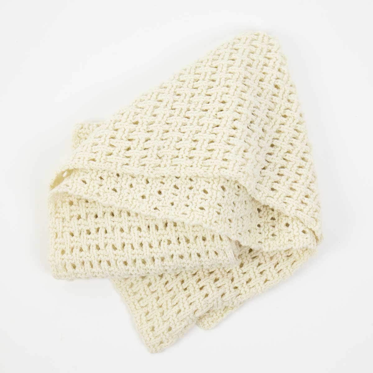 KNITS/26 Muffler, offwhite