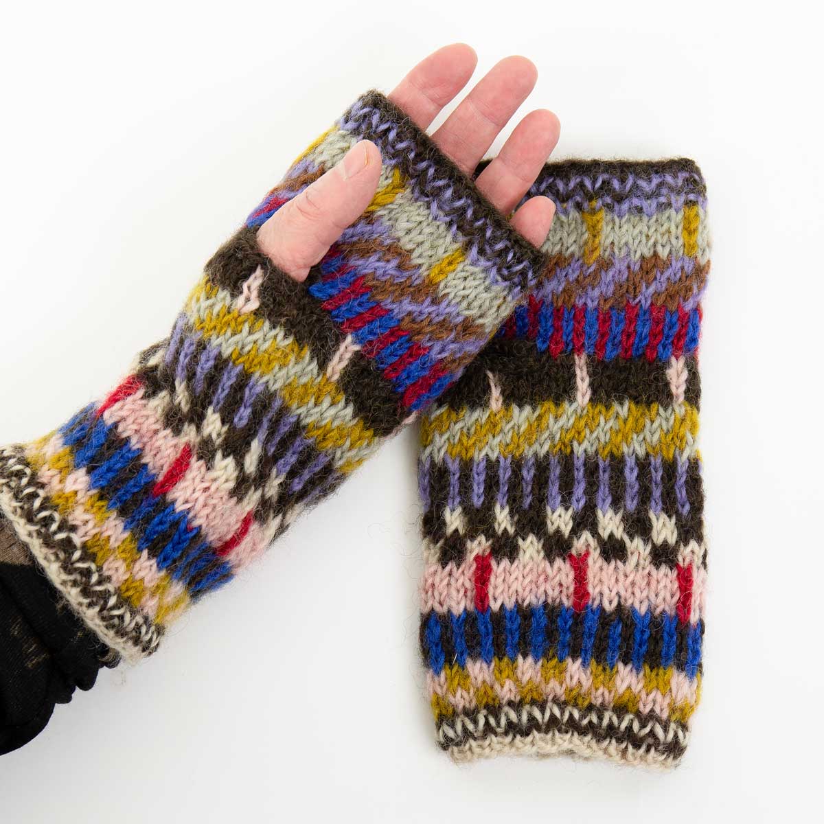 KNITS/26 Wristwarmers, multi