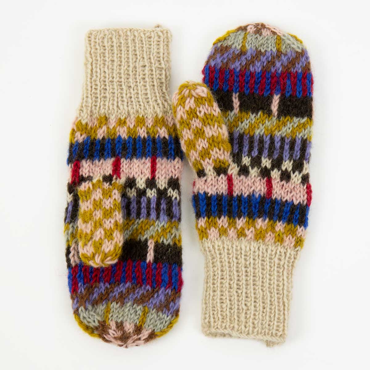 KNITS/26 Mittens, multi