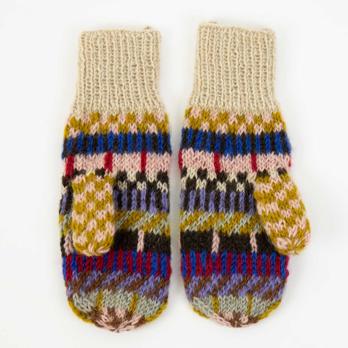 KNITS/26 Mittens, multi
