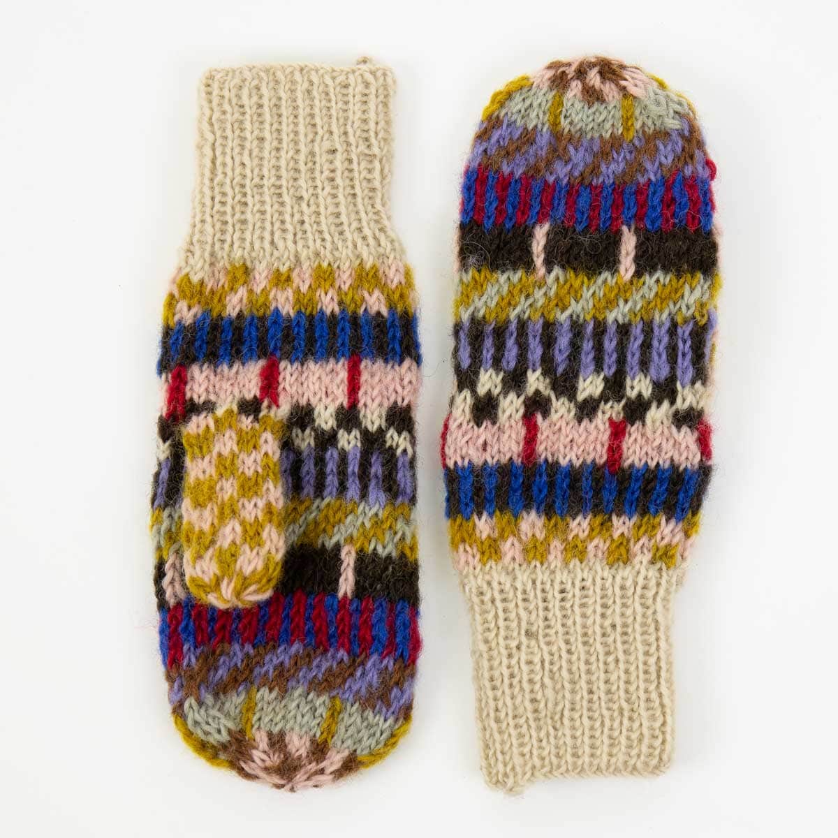 KNITS/26 Mittens, multi