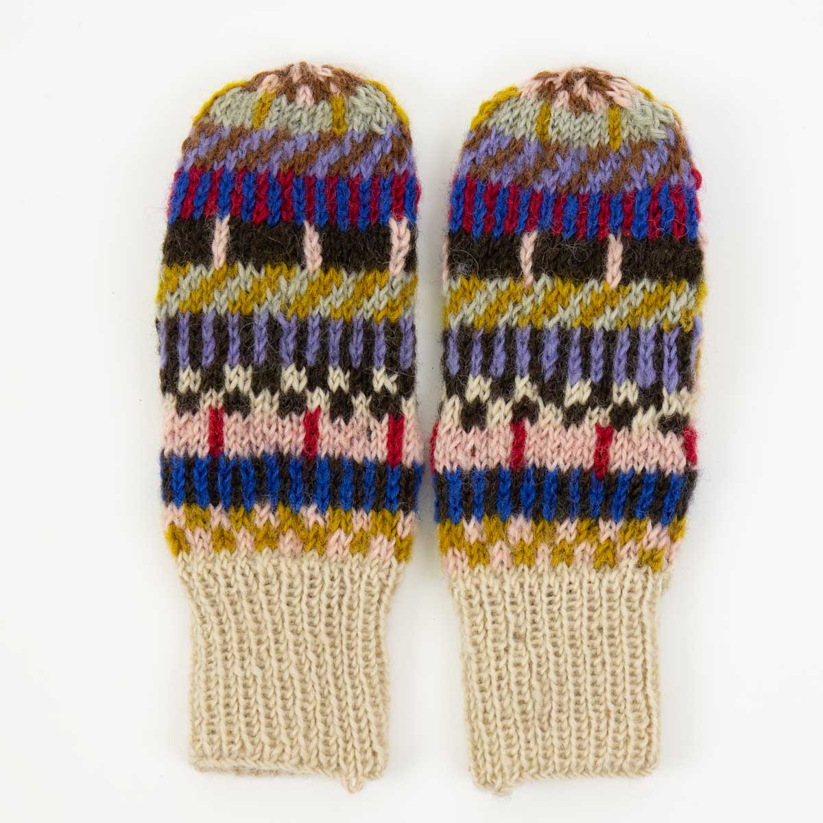 KNITS/26 Mittens, multi