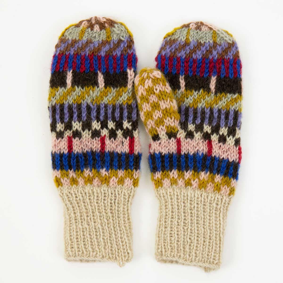 KNITS/26 Mittens, multi