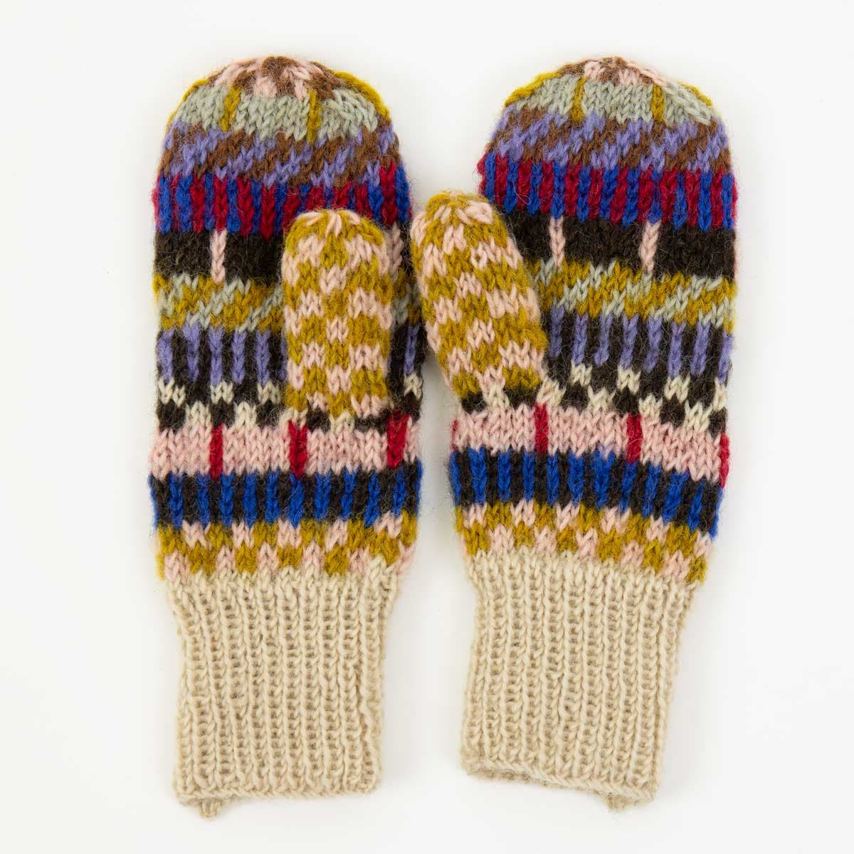 KNITS/26 Mittens, multi