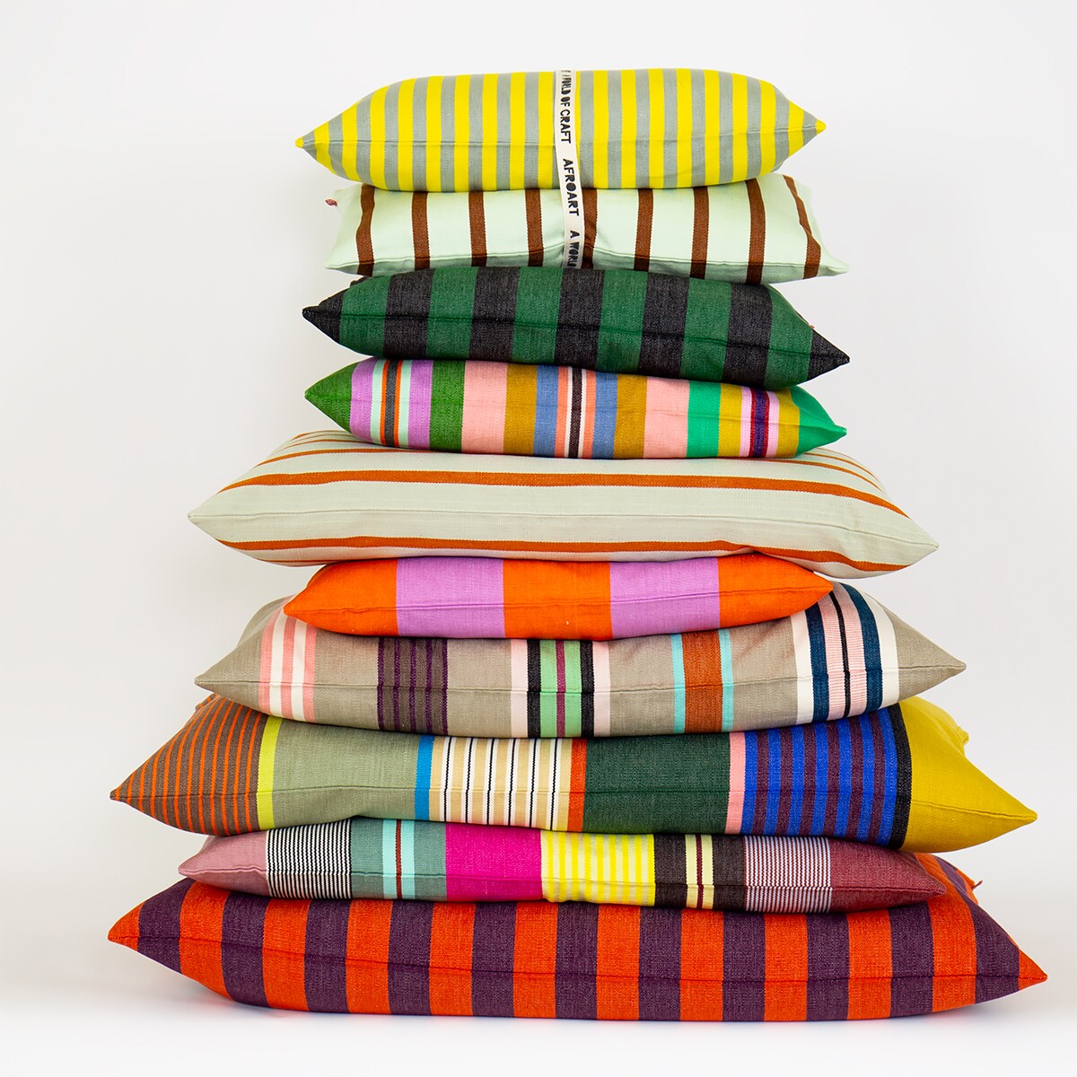 FIFI Cushion cover 50x50, orange/lilac