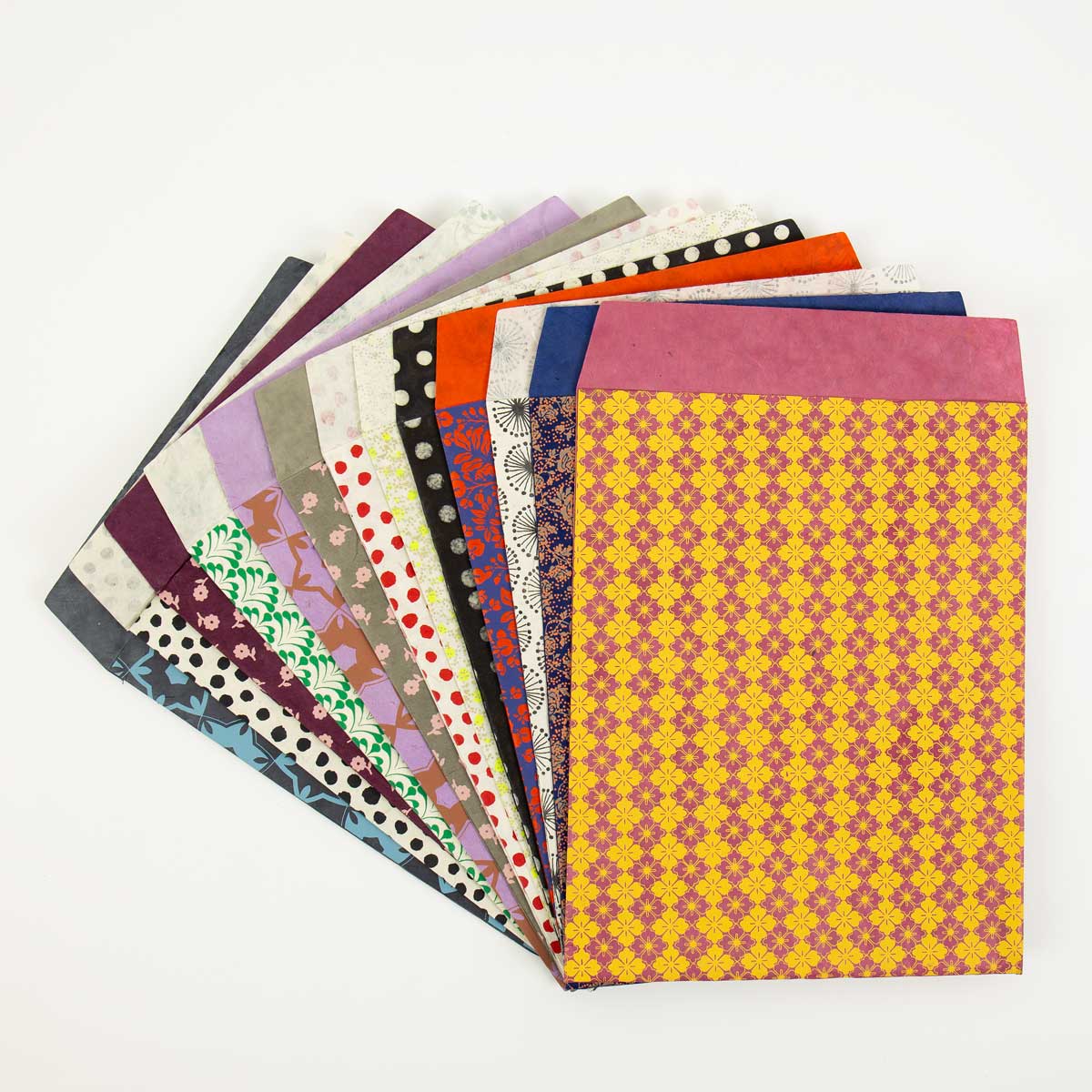 RANUNCULUS Paper sheet 50x70, lime/gold