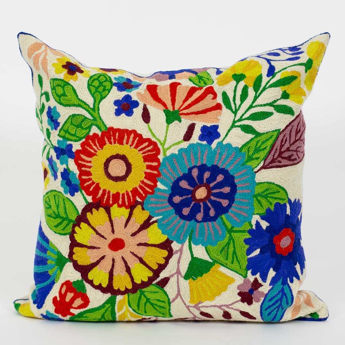LADAKH FLOWER WHITE Cushion cover