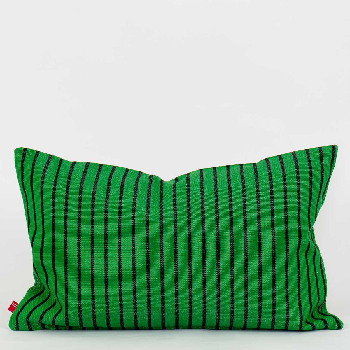 LAURA Cushion cover 30x50, green/black