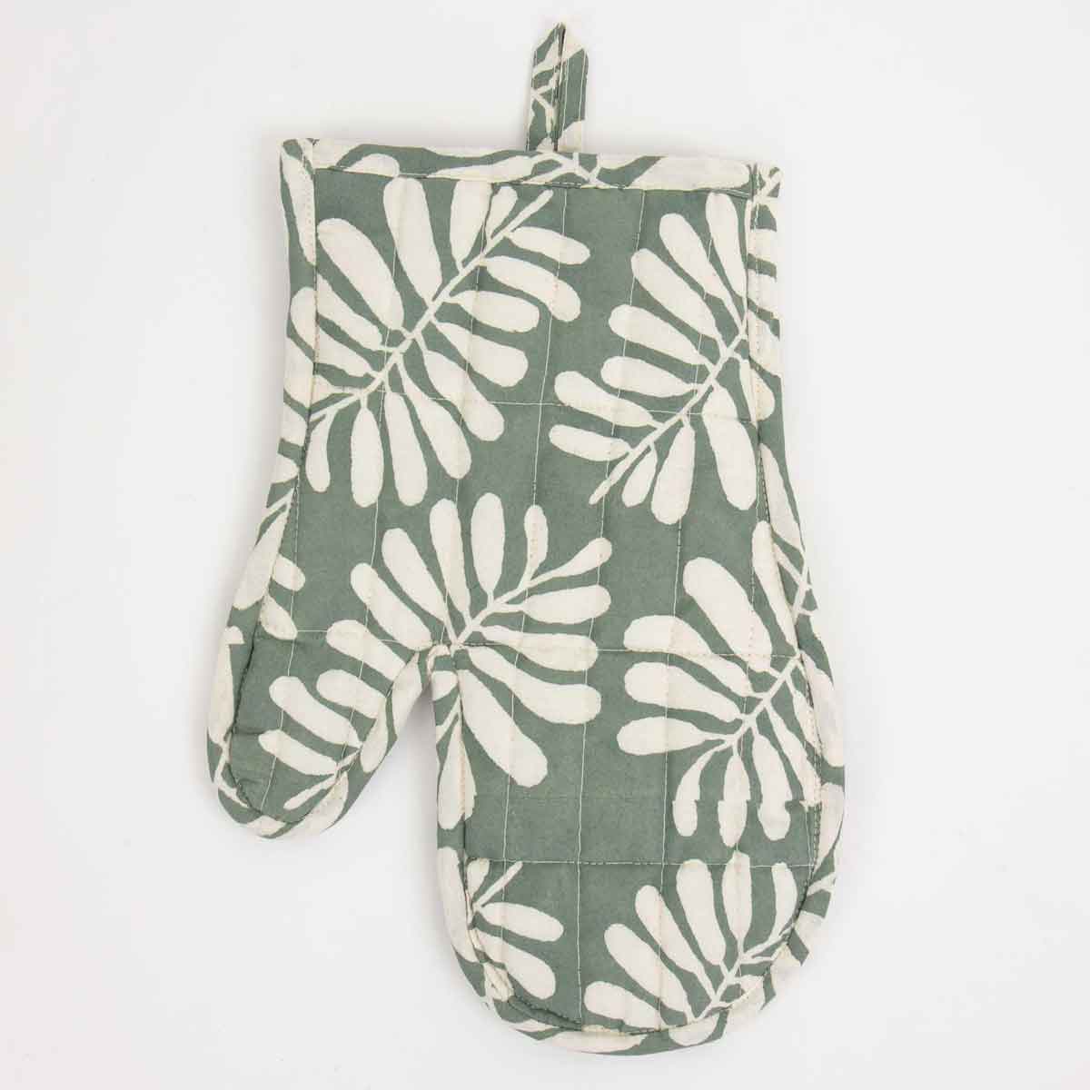 LEAF Oven glove, green