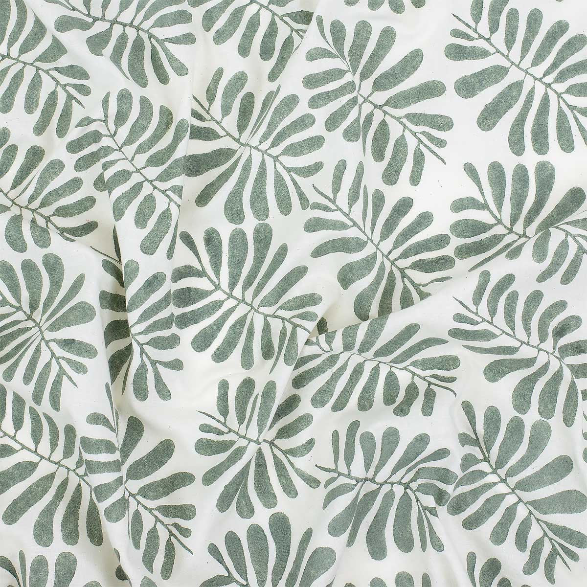 LEAF Fabric, grey/green