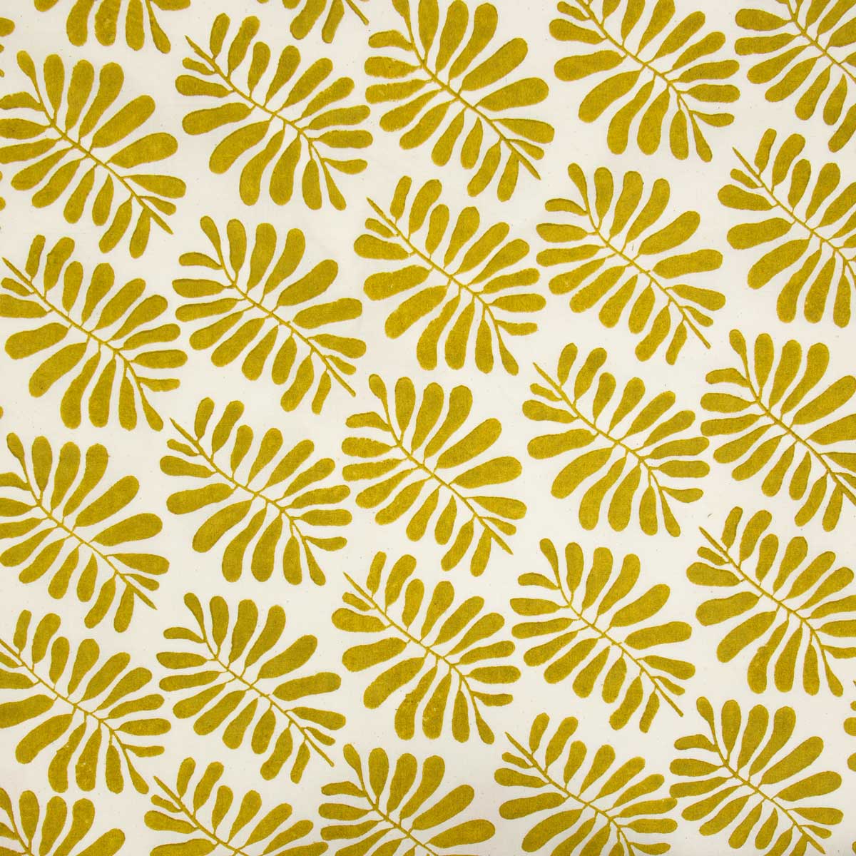 LEAF Fabric, mustard