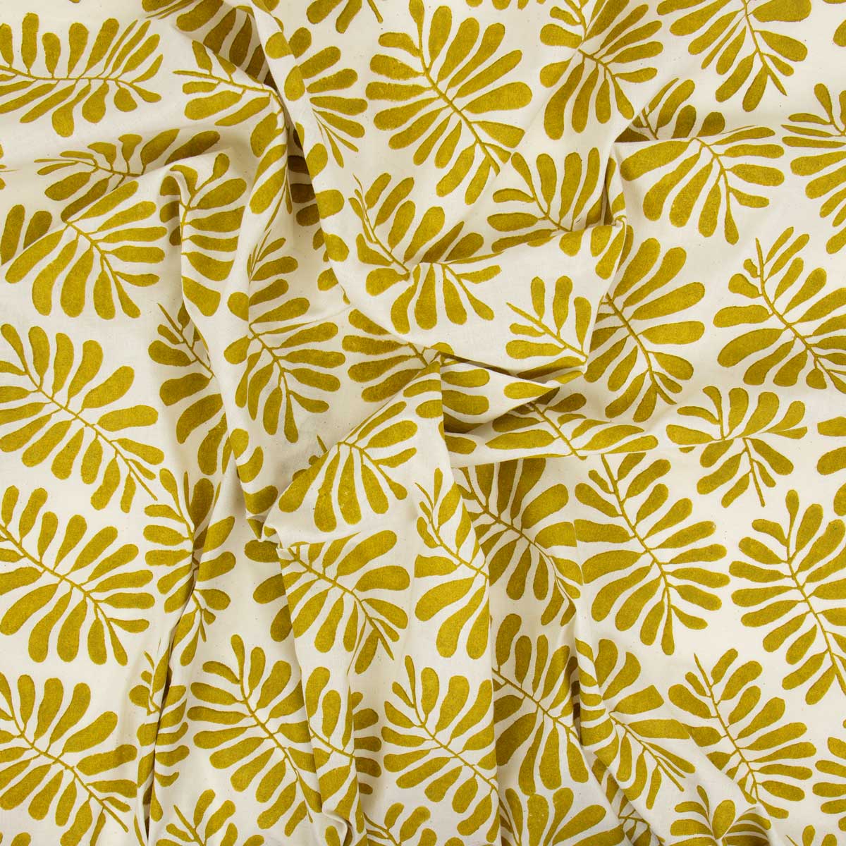 LEAF Fabric, mustard