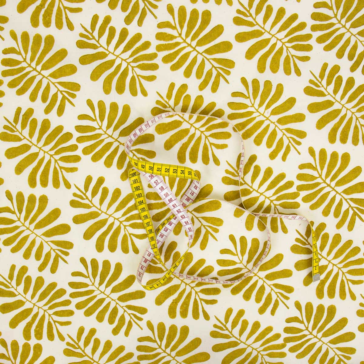 LEAF Fabric, mustard