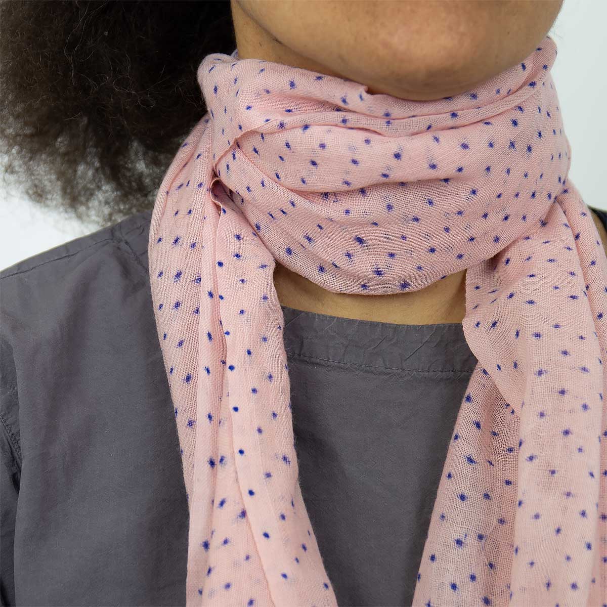 LITTLE STAR Scarf, pink/blue