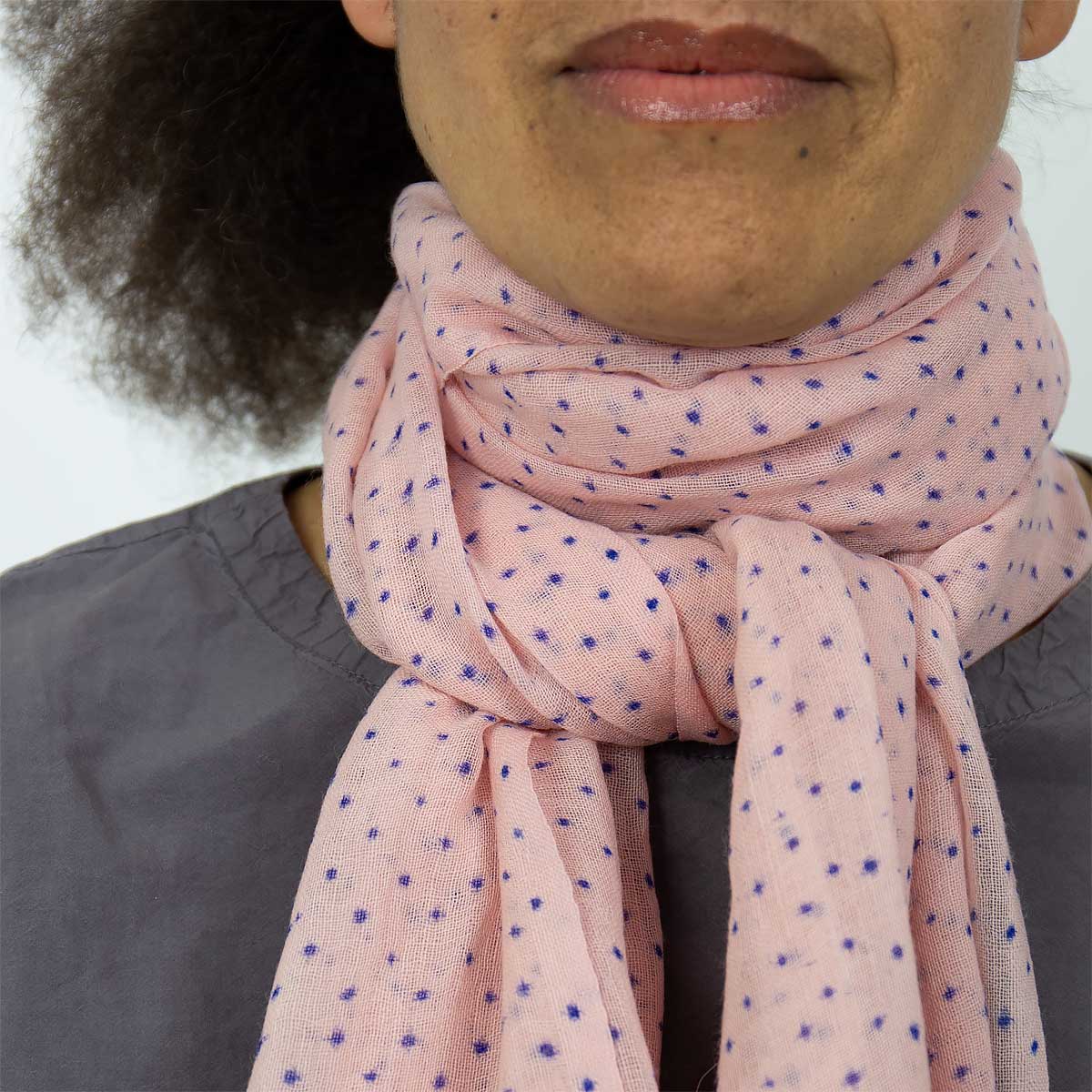 LITTLE STAR Scarf, pink/blue