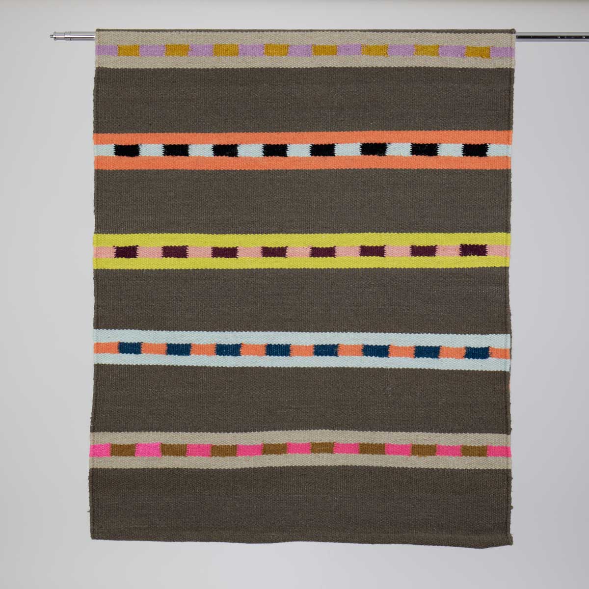 Ullmatta 70x165 cm - flerfärgad