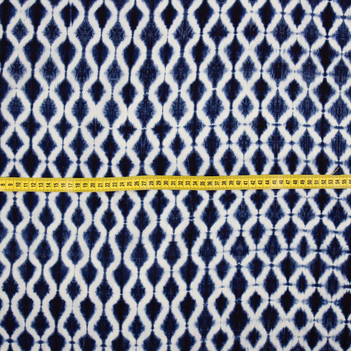 MALI BATIK Metervara, indigo