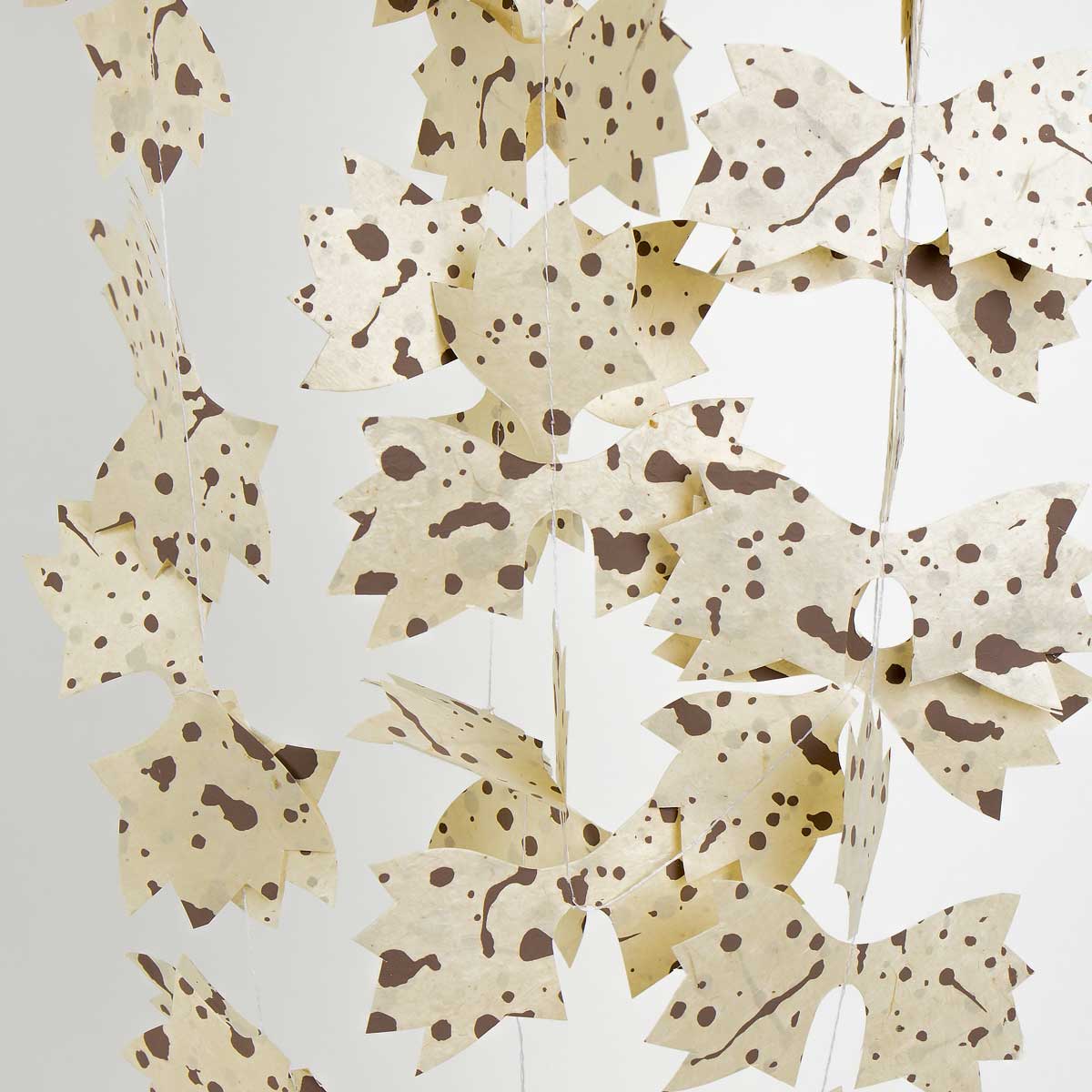 MAPLE SPLASH Garland, offwhite/grey